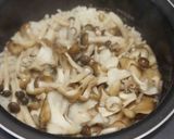 秋鮭ときのこの炊き込みご飯作り方4写真