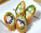 野菜たっぷりラップサンド作り方9写真