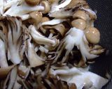 茸風味のパスタ。作り方1写真