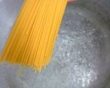 茸風味のパスタ。作り方2写真