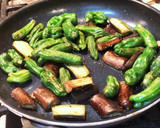 ししとうと茄子の素焼き(油なし)作り方2写真