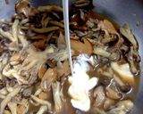 茸風味のパスタ。作り方10写真