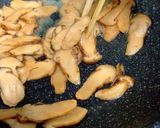 茸風味のパスタ。作り方5写真