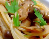 茸風味のパスタ。作り方15写真