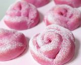 お花の形のビーツミルクパン【HB使用】作り方13写真