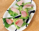 簡単おつまみ＊大葉とチーズとお刺身と＊作り方4写真