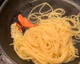 タラペンチーノ （ガーリックたらこスパ）作り方8写真