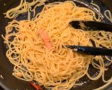 タラペンチーノ （ガーリックたらこスパ）作り方9写真