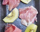 元ステーキ職人のキウイと生ハムの前菜作り方6写真