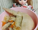 リカちゃん♡鶏手羽炊き込みご飯(おこわ)作り方11写真