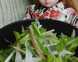 リカちゃん♡蟹葱ハリサラダ(かに酢ドレ)作り方13写真