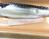 塩鯖からの半分胡麻鯖に変身？☆作り方1写真