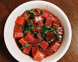 マグロと納豆のネバネバ和え作り方2写真