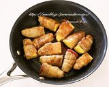 さつまいもの肉巻き☆カレー照り焼き作り方6写真