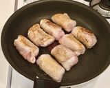余ったお餅で☆簡単肉巻き餅作り方3写真