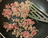 簡単♪ひき肉レタスチャーハン作り方2写真