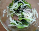 小松菜・大根のナムルのせ♪そうめん冷麺作り方3写真