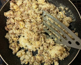 簡単♪ひき肉レタスチャーハン作り方6写真