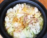 白菜と豚バラ肉のミルフィーユ煮作り方3写真