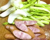 美味しい〜簡単♪アスパラのバター炒め作り方1写真