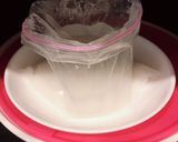 レンジで簡単、米粉と片栗粉で抹茶わらび餅作り方3写真