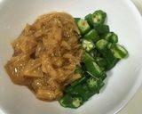 オクラとなめたけの和え物作り方6写真