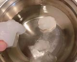 レンジで簡単、米粉と片栗粉で抹茶わらび餅作り方8写真