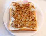 美肌に♡酢たまねぎ納豆チーズトースト作り方3写真