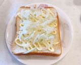 美肌に♡酢たまねぎ納豆チーズトースト作り方2写真