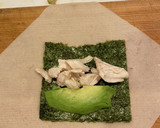 アボガドささみ海苔柚子胡椒春巻き作り方3写真