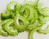 苦くない！？ゴーヤの麺つゆ揚げ作り方1写真