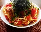 【めんつゆ×ケチャ】冷製和風トマトスパ作り方6写真