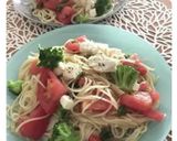トマトとアボカドの和風冷製パスタ作り方11写真