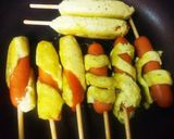 フェス飯にカレー風味ウインナー餅Roll作り方6写真