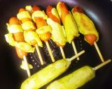 フェス飯にカレー風味ウインナー餅Roll作り方7写真