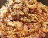 麻婆豆腐の素で激うまチャーハン作り方6写真