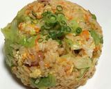 麻婆豆腐の素で激うまチャーハン作り方8写真