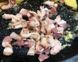 豚肉とサツマイモのオイマヨ炒め作り方5写真