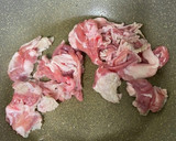 豚肉とピーマンのコク旨ミートソース炒め作り方1写真