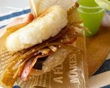 モス風ライスバーガーきんぴら作り方5写真