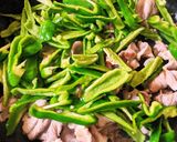 豚肉とピーマンだけの炒めもの作り方3写真
