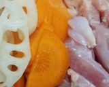 お二人さんの☆レンコンと鶏肉の炒め煮！作り方3写真
