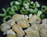 胸肉・ゴーヤの甜麺醤炒め♪作り方4写真
