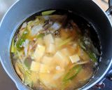 カニカマの味噌汁作り方6写真