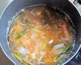カニカマの味噌汁作り方8写真