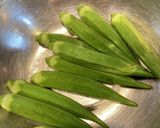 オクラの麺つゆおかかチーズ焼き♪作り方1写真