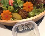 作り置きおかずレタス巻き弁当 詰め方作り方8写真