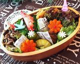 作り置きおかずレタス巻き弁当 詰め方作り方10写真
