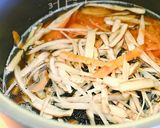 ごぼうとひじきの炊き込みごはん作り方3写真