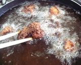 蜂蜜と醤油の黒いから揚げ作り方4写真